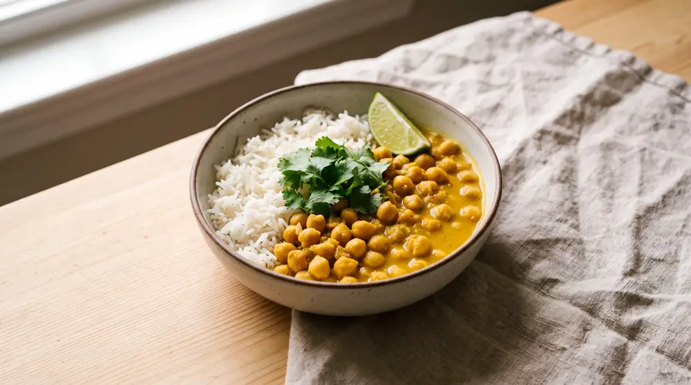 Curry de pois chiches