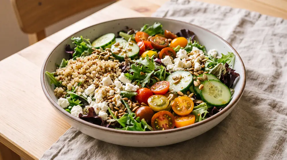 Salade repas complète